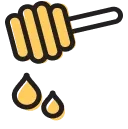 Ikona medu z vlastní produkce